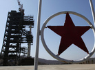 A North Korean soldier stands guard in front of the Unha-3 (Milky Way 3) rocket on a launchpad at the West Sea Satellite Launch Site, during a guided media tour by North Korean authorities northwest of Pyongyang on April 8. A North Korean soldier stands guard in front of the Unha-3 (Milky Way 3) rocket on a launchpad at the West Sea Satellite Launch Site, during a guided media tour by North Korean authorities northwest of Pyongyang on April 8.