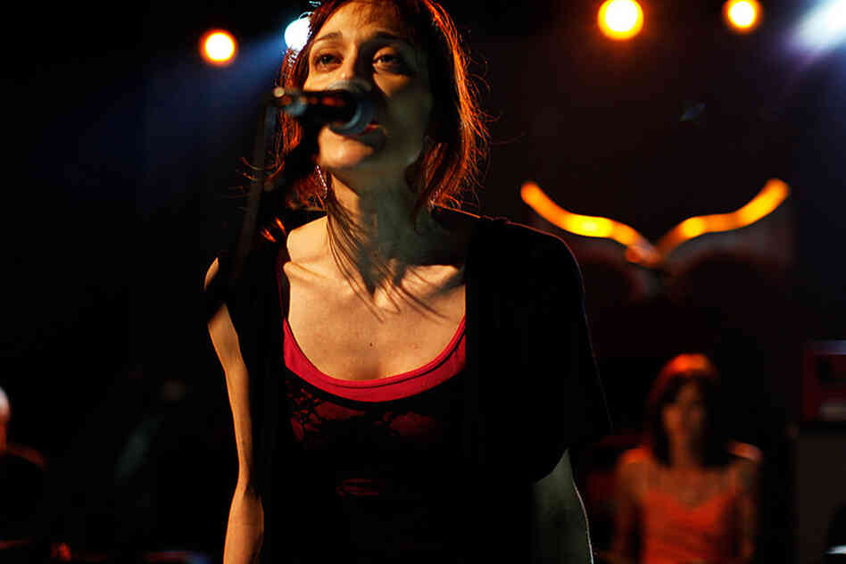 Fiona Apple plays NPR's SXSW showcase at Stubb's on Wednesday evening in Austin.