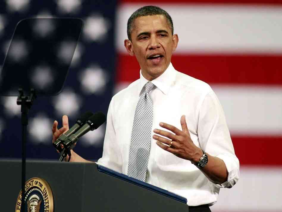  President Obama makes a case for the tax proposal dubbed the "Buffett rule" Tuesday at Florida Atlantic University in Boca Raton, Fla. 