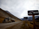 A water truck heads up Colorado Road 215 along Parachute Creek. Water is key to extracting natural gas from deep underground. A water truck heads up Colorado Road 215 along Parachute Creek. Water is key to extracting natural gas from deep underground.