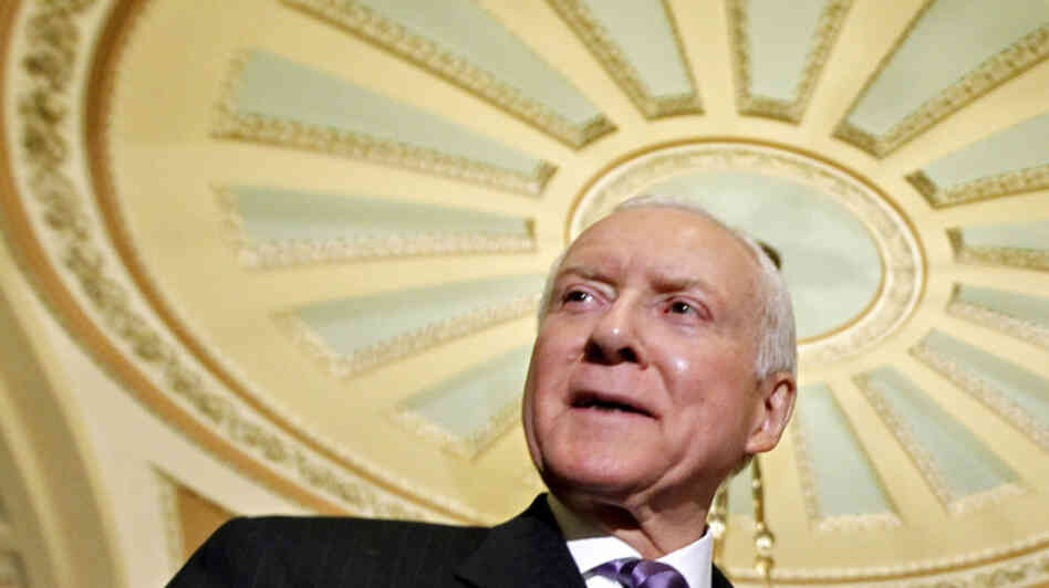 Sen. Orrin Hatch, R-Utah, at the U.S. Capitol on March 15, 2012.