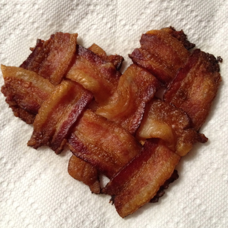 A valentine to bacon.