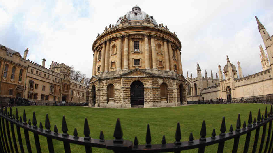 A general view of the Radcliffe Camera building, part of the Bodleian Library, in Oxford, England. Along with the Vatican, the library is launching a project to digitally scan rare texts and put them online.