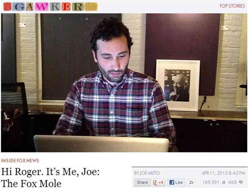 The Fox Mole, before his suspension.