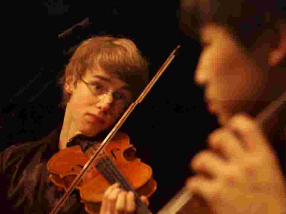 Kenneth Renshaw, performing on "From The Top" at age 16. Kenneth Renshaw, performing on "From The Top" at age 16.