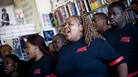 The Soweto Gospel Choir performs a Tiny Desk Concert on February 14, 2011. The Soweto Gospel Choir performs a Tiny Desk Concert on February 14, 2011.