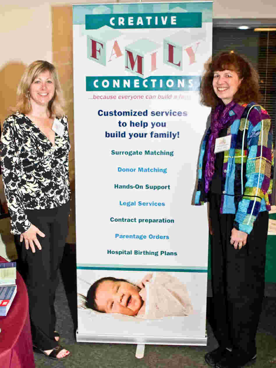  Creative Family Connections founder Diane Hinson (right) and current partner Linda ReVeal (left) have been working together since the organization's 2001 inception. 