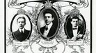 Portraits of Wallace Hartley (top center) and the other musicians aboard the Titanic, published after the ship sank in 1912. Portraits of Wallace Hartley (top center) and the other musicians aboard the Titanic, published after the ship sank in 1912.