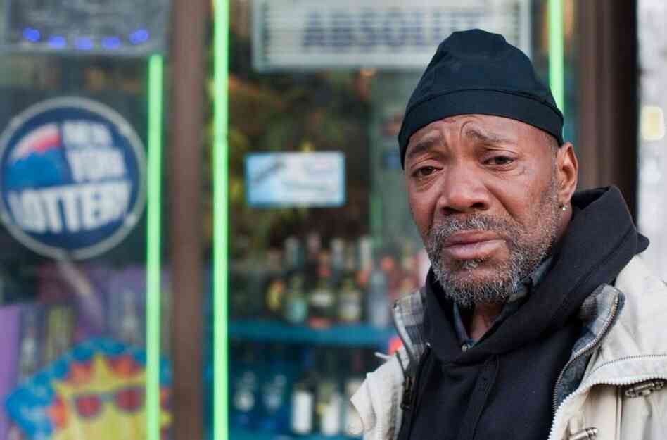 "At the age of 13, Chris killed his father, stabbing him with a knife after a childhood of abuse. He spent the next 18 years in correctional facilities. ... 'He beat me and my mother all the time. I have been drinking ever since. To forget.' When I asked how he wanted to be described, his eyes teared up and he said, 'I am human, like everyone else.' "