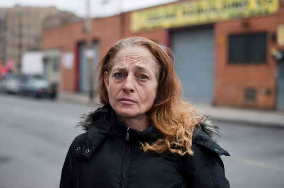 "Pam, 46, from Delaware, was raped at the age of 11 and started using PCP at 12. The mother of three bi-racial children (the youngest now 25), she was disowned by her 'prejudice family.' The husband of her children passed away 'far too early,' leaving her with no support. She now walks the streets of Hunts Point, trying to make enough for heroin or crack."