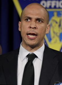 Newark Mayor Cory Booker. Newark Mayor Cory Booker.