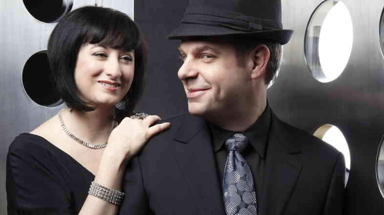 Renee Rosnes and Bill Charlap.