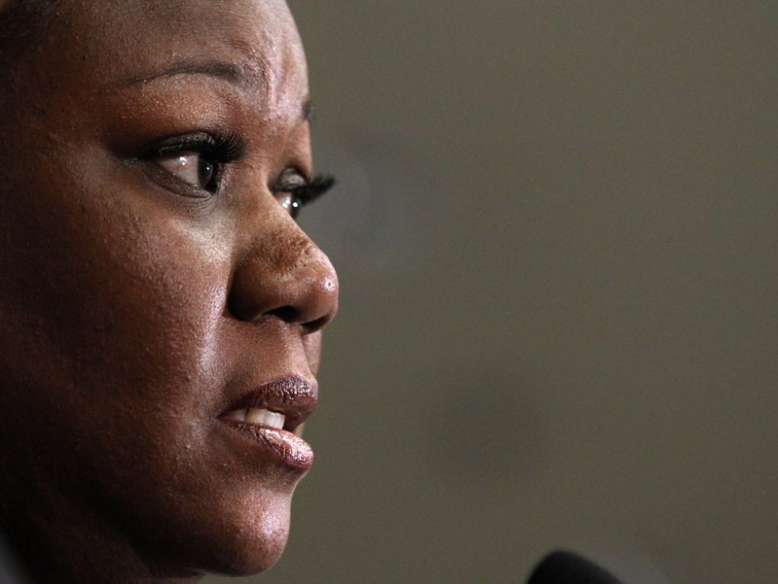 Trayvon Martin's mother, Sybrina Fulton.