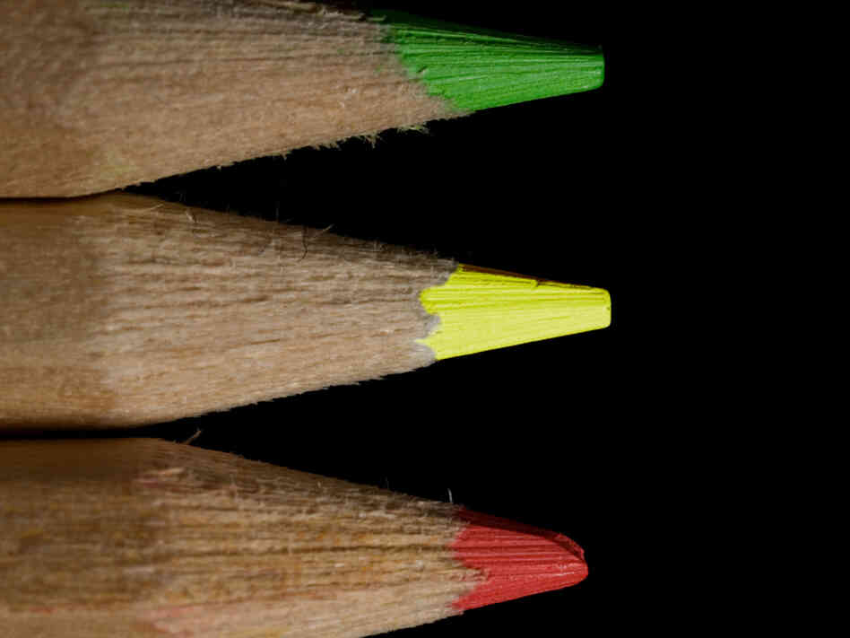Colored pencils