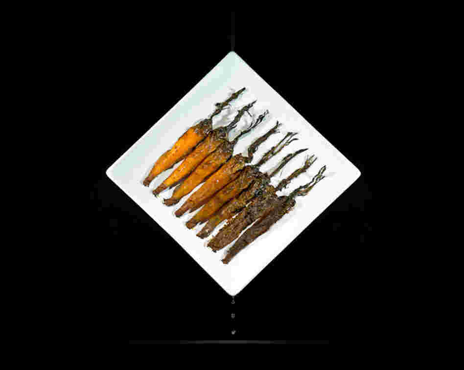 CarrotsPlace of production: Tuvaila, Arumeru, TanzaniaTransporting distance: 6.068 km Carbon footprint (total) per kg: 6,59 kg  Water requirement (total) per kg: 24 l
