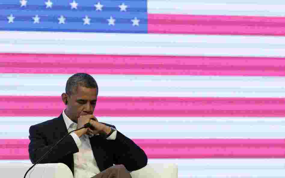President Obama participates in a forum with the presidents of Brazil and Colombia at the Summit of the Americas on Saturday.