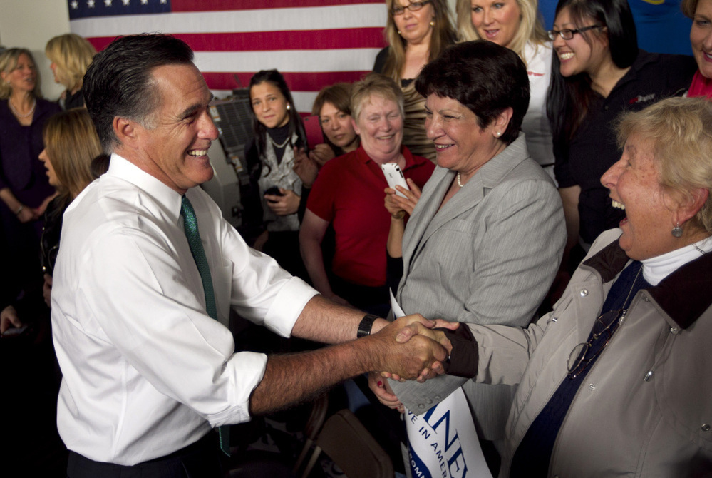 To get to the White House, Republican presidential candidate Mitt Romney will need to win over women voters.