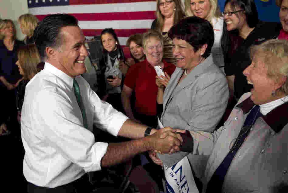 To get to the White House, Republican presidential candidate Mitt Romney will need to win over women voters.