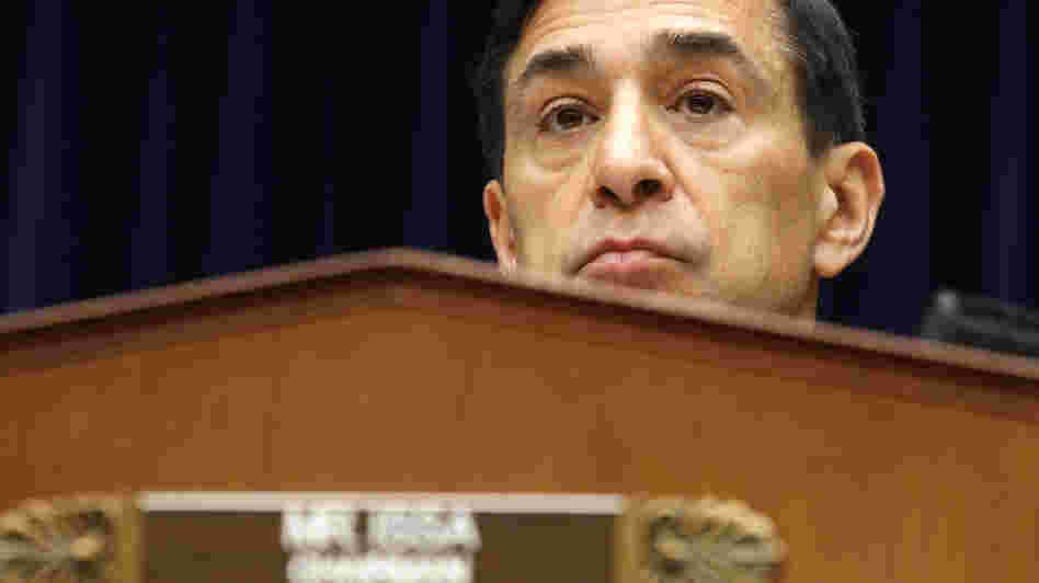 Rep. Darrell Issa, R-Calif., chairman of the House oversight committee, made news recently for going after the Justice Department's botched gun operation, known as Fast and Furious. Here, Issa listens during Attorney General Eric Holder's testimony in February. Rep. Darrell Issa, R-Calif., chairman of the House oversight committee, made news recently for going after the Justice Department's botched gun operation, known as Fast and Furious. Here, Issa listens during Attorney General Eric Holder's testimony in February.