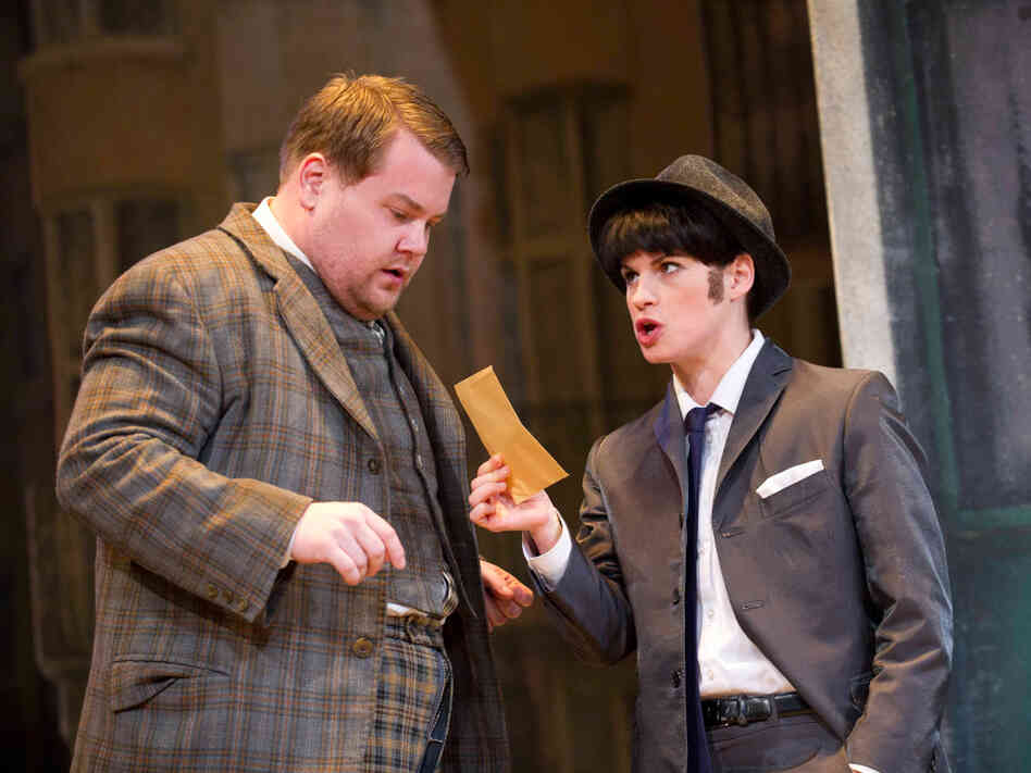 Henshall's second master is Rachel Crabbe (Jemima Rooper), who's Stubbers' secret lover — and posing as her dead mobster brother, whom Stubbers has killed. Henshall's second master is Rachel Crabbe (Jemima Rooper), who's Stubbers' secret lover — and posing as her dead mobster brother, whom Stubbers has killed.