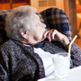 AnnaBelle Bowers, 87, talks to her granddaughter Carley, 17 (right), and her friends after they returned from lacrosse practice. "I'm not rich money-wise, but with my family I'm a millionaire," Bowers says. AnnaBelle Bowers, 87, talks to her granddaughter Carley, 17 (right), and her friends after they returned from lacrosse practice. "I'm not rich money-wise, but with my family I'm a millionaire," Bowers says.