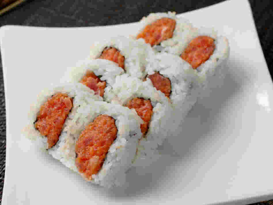 Spicy tuna roll, or spicy tuna goo?