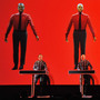 Robots: Ralf Hutter, Henning Schmitz, Fritz Hilpert, and Stefan Pfaffe of the band Kraftwerk perform during the Kraftwerk — Retrospective 1 2 3 4 5 6 7 8 at The Museum of Modern Art on April 10, 2012 in New York City.