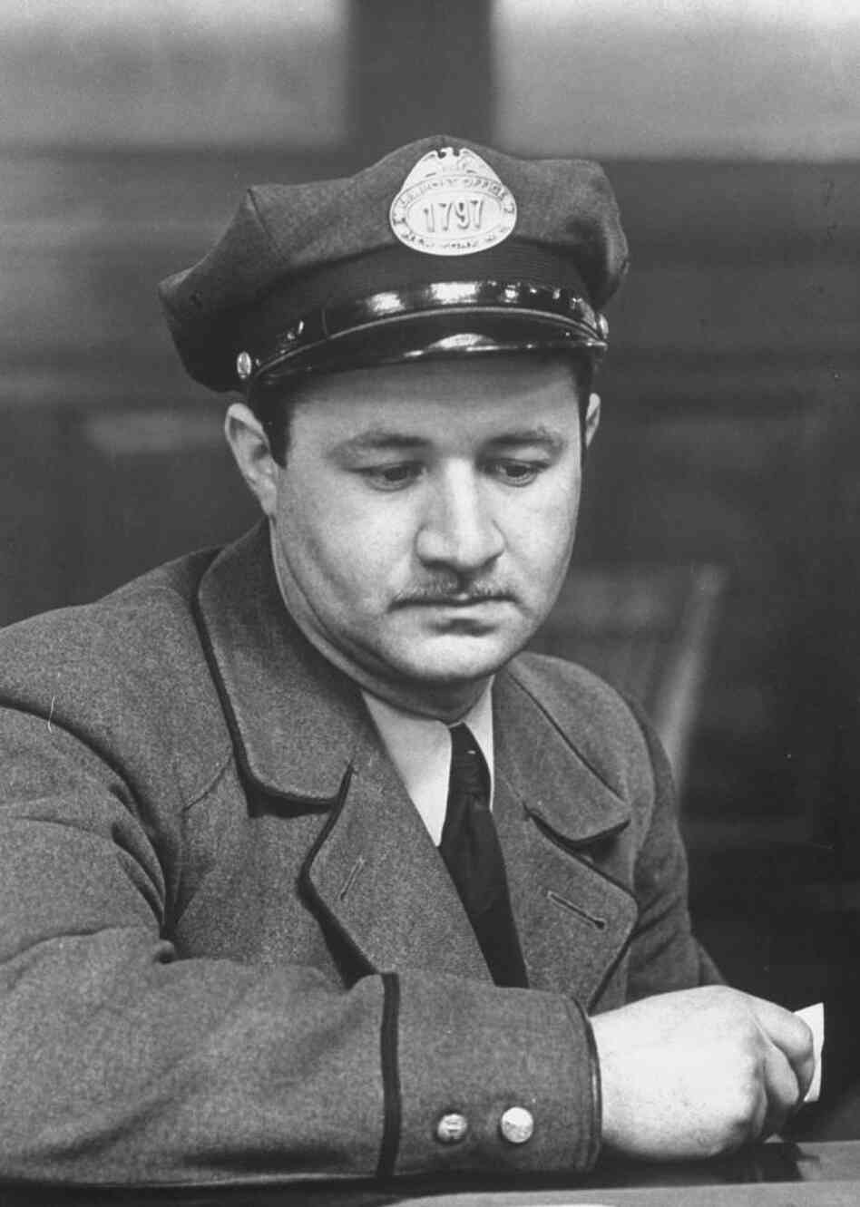 A man at an Internal Revenue information center in New York in 1944 A man at an Internal Revenue information center in New York in 1944