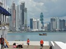 Tourists visit the San Felipe neighborhood in Panama City in December 2011. Panama is experiencing record economic growth, but many fear the benefits aren't trickling down to the poor. Tourists visit the San Felipe neighborhood in Panama City in December 2011. Panama is experiencing record economic growth, but many fear the benefits aren't trickling down to the poor.