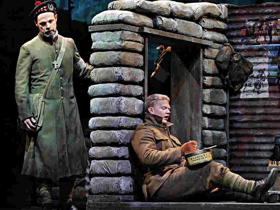 Troy Cook (left) as Father Palmer and John Robert Lindsey as Jonathan Dale in the Minnesota Opera production of Silent Night, which won composer Kevin Puts the Pulitzer Prize for music. Troy Cook (left) as Father Palmer and John Robert Lindsey as Jonathan Dale in the Minnesota Opera production of Silent Night, which won composer Kevin Puts the Pulitzer Prize for music.