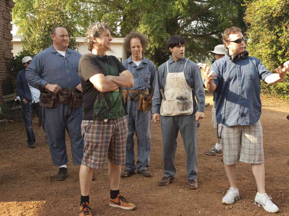 Directors and co-screenwriters Peter Farrelly (left) and Bobby Farrelly's other movies include There's Something About Mary and Dumb and Dumber.