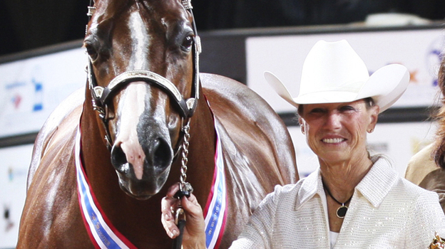 This November 2011 photo provided by The American Quarter Horse Journal shows Rita Crundwell of Dixon, Ill., at the 2011 American Quarter Horse Association World Championship Show in Oklahoma City. FBI agents arrested Crundwell, the Dixon comptroller, on charges she misappropriated more than $30 million since 2006 to finance a lavish lifestyle. This November 2011 photo provided by The American Quarter Horse Journal shows Rita Crundwell of Dixon, Ill., at the 2011 American Quarter Horse Association World Championship Show in Oklahoma City. FBI agents arrested Crundwell, the Dixon comptroller, on charges she misappropriated more than $30 million since 2006 to finance a lavish lifestyle.