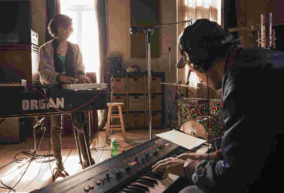 Cat Martino and Sufjan Stevens creating the song 'I Promise'