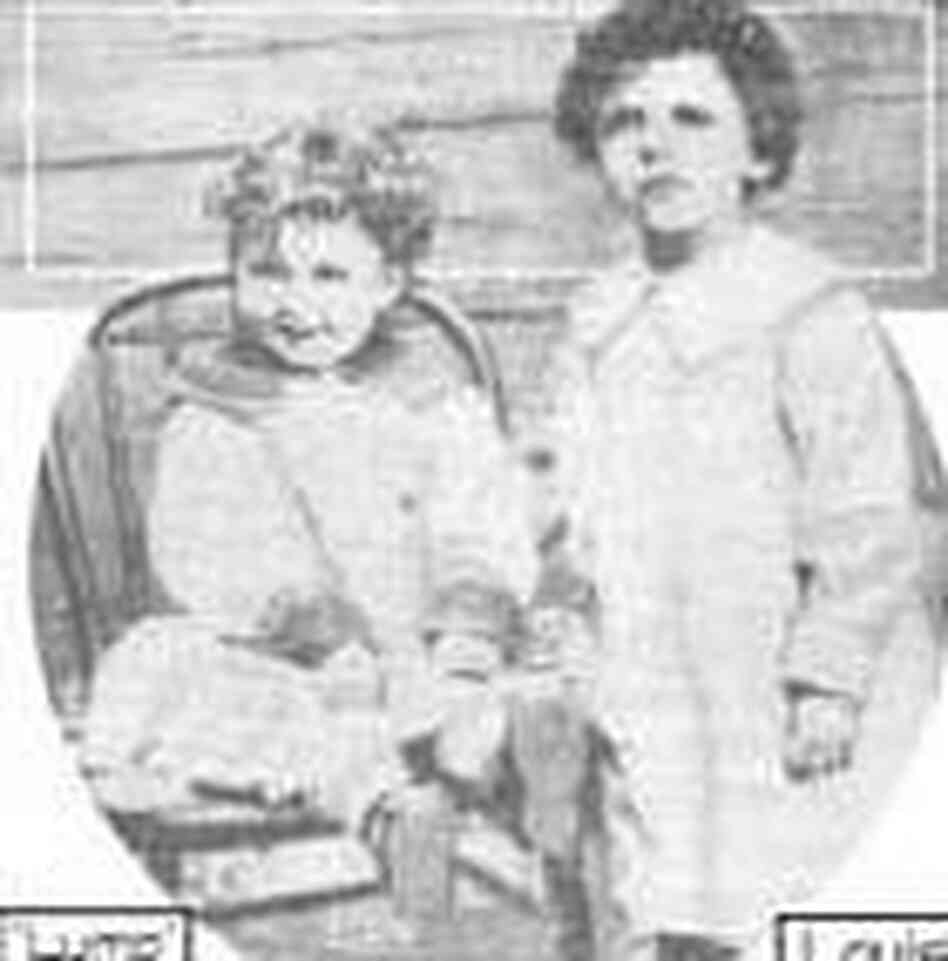 An image, labeled "Lump" and "Louis," found in a 1912 issue of Evening World An image, labeled "Lump" and "Louis," found in a 1912 issue of Evening World