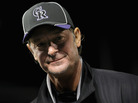 Jamie Moyer of the Colorado Rockies after his record-setting win Tuesday night in Denver. Jamie Moyer of the Colorado Rockies after his record-setting win Tuesday night in Denver.