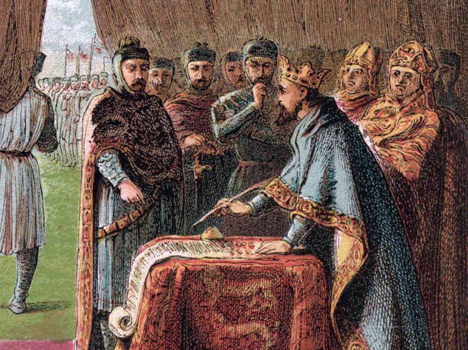 The barons wanted King John to stop seizing their grain. The fish weirs had to go, too.