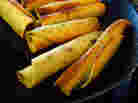 Cielito Lindo's famous taquitos are made fresh to order at the well-known taco stand in downtown Los Angeles. Cielito Lindo's famous taquitos are made fresh to order at the well-known taco stand in downtown Los Angeles.