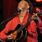 Guy Davis performs in northern Italy at the Piacenza Blues Festival in 2010. Guy Davis performs in northern Italy at the Piacenza Blues Festival in 2010.