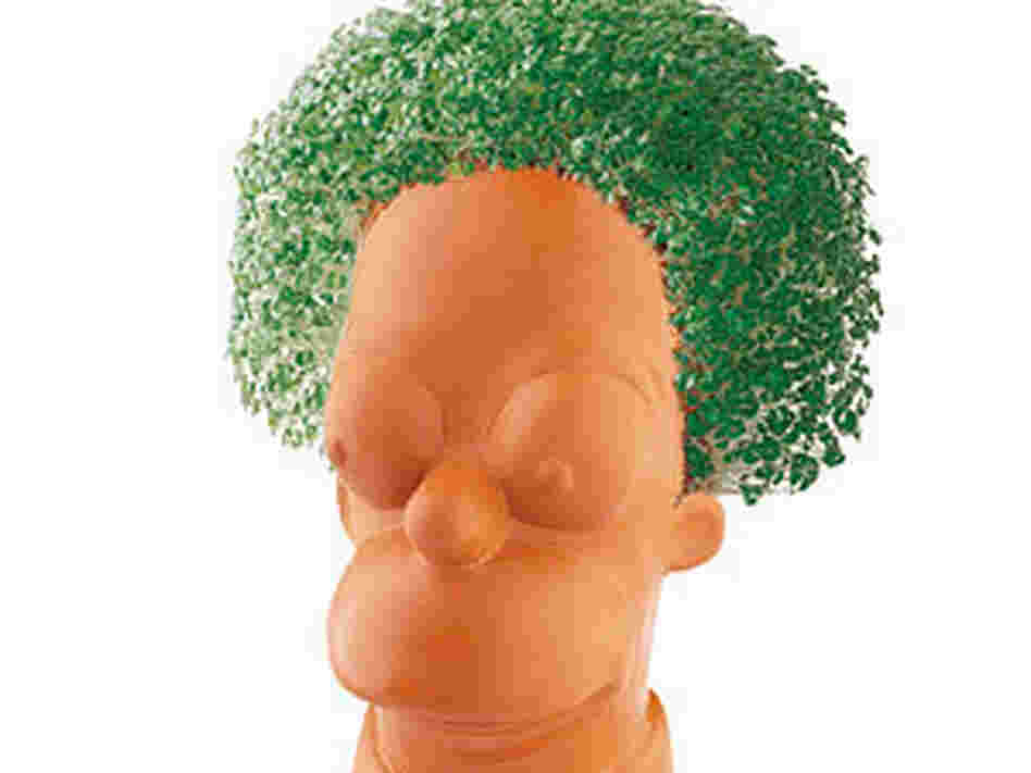 Homer Simpson's hair may look tasty, but don't eat it.