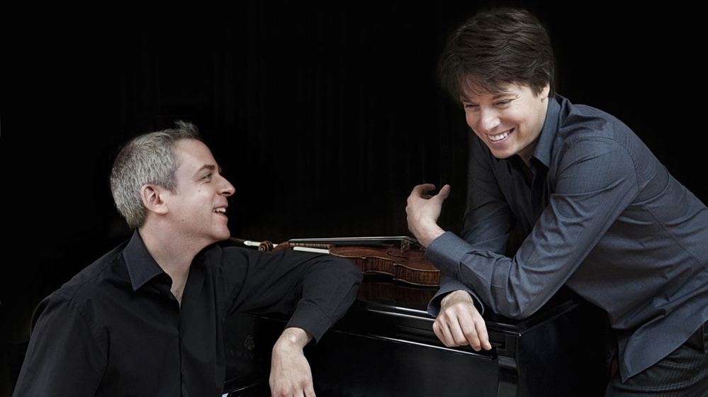 "I've thought to myself often listening to some classical works: 'I think I want to make a couple million dollars and turn that into a pop song,'" Joshua Bell (right) says, laughing. "There's a lot of untapped potential there."