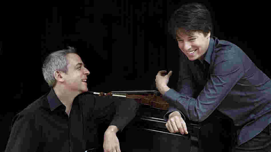 "I've thought to myself often listening to some classical works: 'I think I want to make a couple million dollars and turn that into a pop song,'" Joshua Bell (right) says, laughing. "There's a lot of untapped potential there."