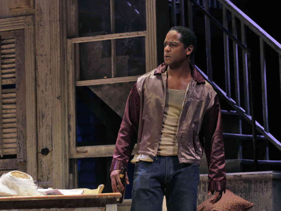 Underwood says he first started acting on the stage at 15, but this production marks his first time on Broadway.
