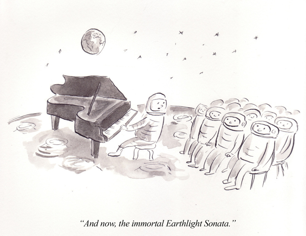 Buzz Aldrin In Recital.
