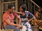 Stanley (Blair Underwood) and his sister-in-law, Blanche DuBois (Nicole Ari Parker), spar while Stanley's wife, Stella (Daphne Rubin-Vega), sits outside. Stanley (Blair Underwood) and his sister-in-law, Blanche DuBois (Nicole Ari Parker), spar while Stanley's wife, Stella (Daphne Rubin-Vega), sits outside.