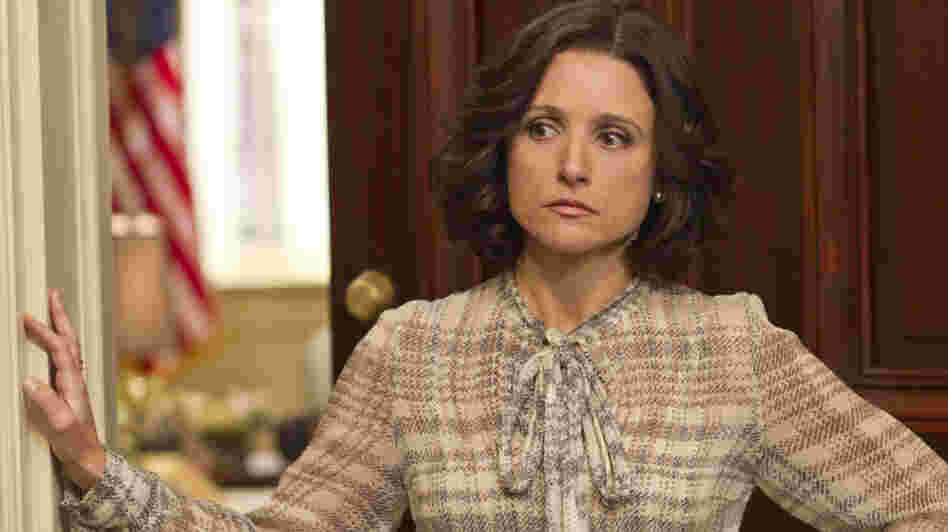 Julia Louis-Dreyfus plays the frustrated vice president in the new HBO comedy, Veep.