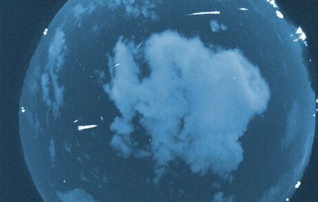 A composite of Lyrids over Huntsville, Ala., in 2009. This year, the meteor shower will hit its peak before dawn Sunday morning. A composite of Lyrids over Huntsville, Ala., in 2009. This year, the meteor shower will hit its peak before dawn Sunday morning.