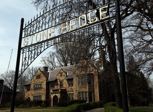 Stone Hedge, a 10,000-square-foot Detroit mansion built in 1915 is listed at less than $450,000. Stone Hedge, a 10,000-square-foot Detroit mansion built in 1915 is listed at less than $450,000.