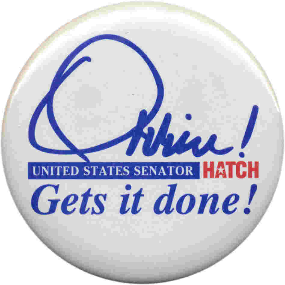 Orrin Hatch button