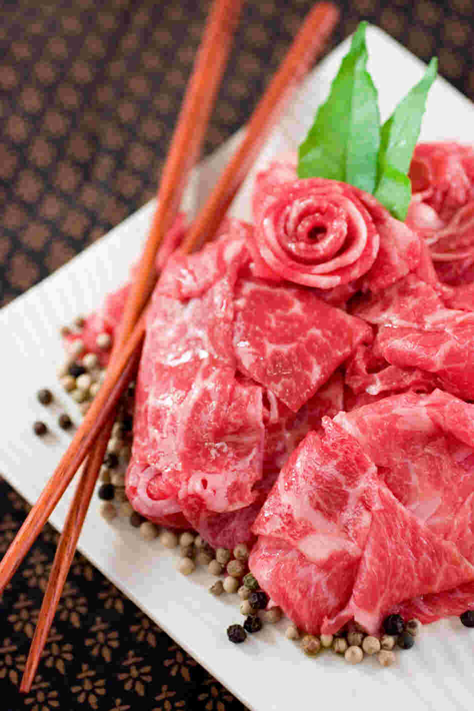 Is that real Kobe beef? If you're eating it in the United States, then it's not.