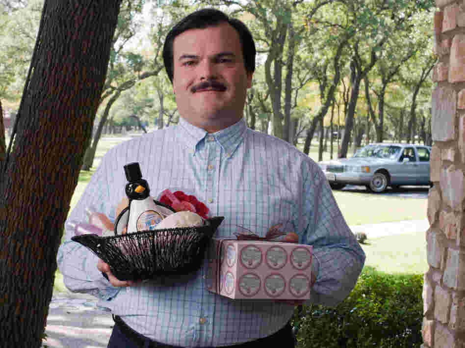 In Bernie, Jack Black plays a local mortician who murders his live-in companion after she won't stop nagging him. The movie is based on a true story.